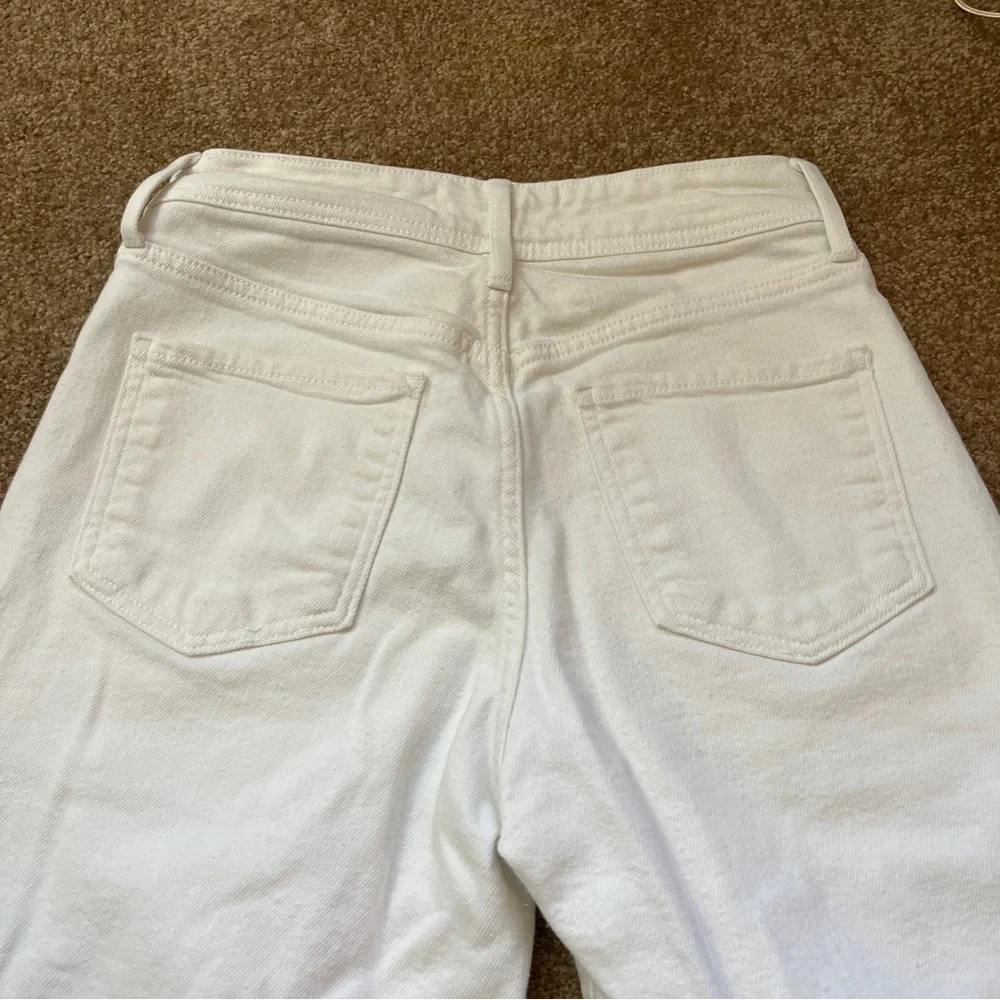 White Wide Leg Jeans - Picture 2 of 3
